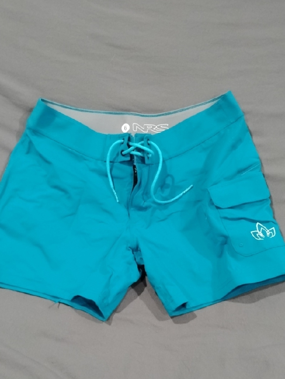 NRS Women's Teal Performance Boardshorts